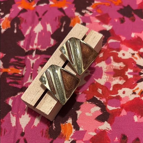 🍓Vintage Brown and Gold Coloured Jewelry Set - Picture 3 of 5